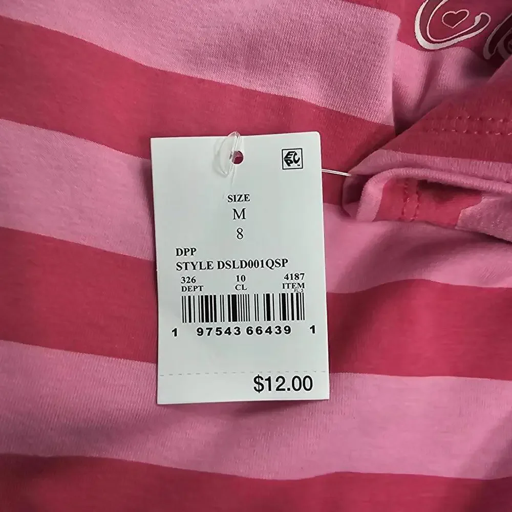 Lady & The Tramp Cropped Printed Polo Top | Disney | Medium (8)